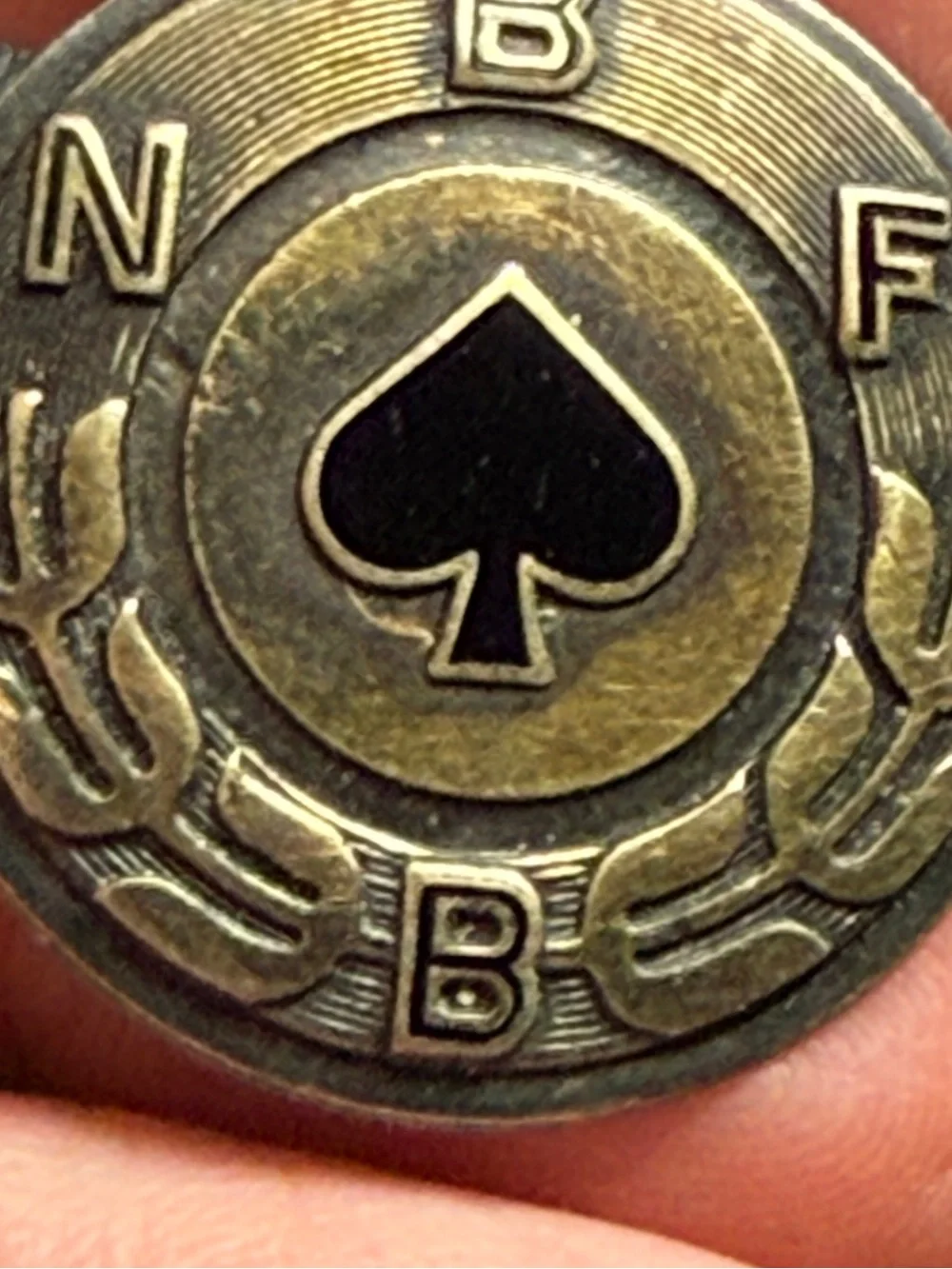 40s DAVID ANDERSEN OSLO 925 S Norwegian Badminton Association Commemorative PIN